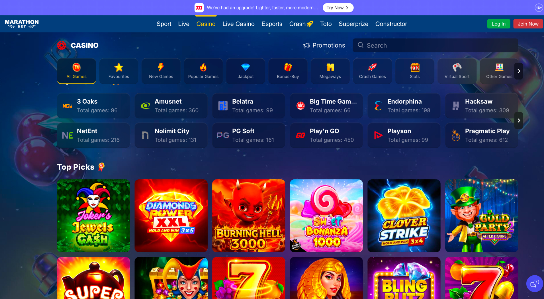Marathonbet screenshot 3